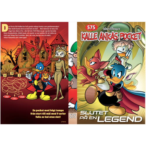 Kalle Ankas Pocket 575 Slutet på en legend