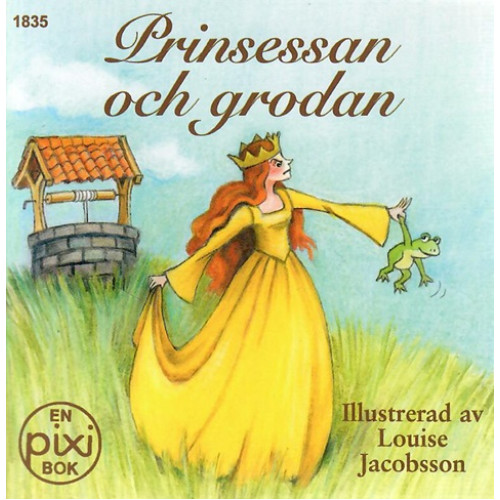 Prinsessan och grodan av Louise Jacobsson (Pixibok)
