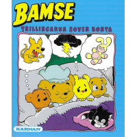 Bamse - Tvillingarna sover borta (Minibok)