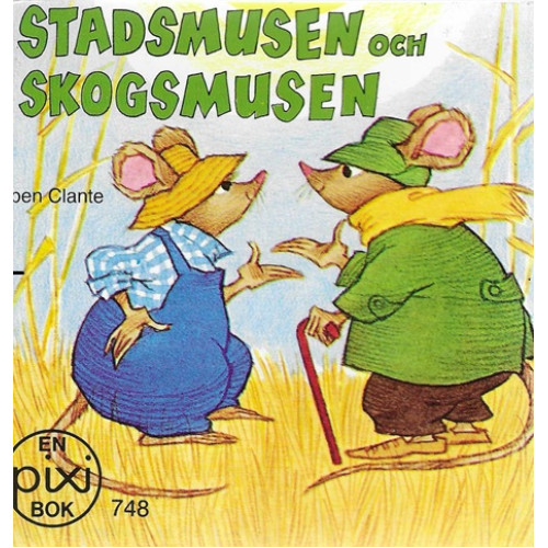 Stadsmusen och Skogsmusen av Iben Clante (Pixibok)