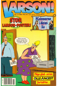 Larson 1990-11 Far Side poster medföljer