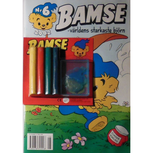 Bamse 2002-06 Med bilaga: modellera & gjutform till d:o
