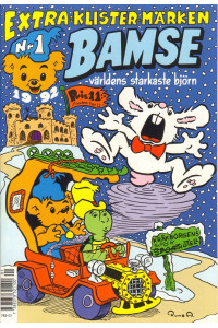 Bamse 1992-01 (Med klistermärken)