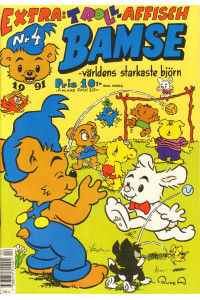 Bamse 1991-04 (Med affisch)