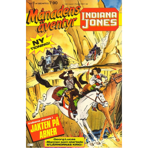 Månadens äventyr 1985-01 Indiana Jones (1:a nr)