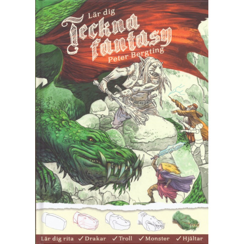Lär dig teckna fantasy med Peter Bergting (Inb)