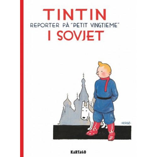Tintin 01 - I Sovjet (Inb) (Nytryck på Kartago förlag) (1:a upplagan)