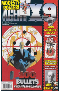 Agent X9 2009-06 (Modesty poster medföljer)