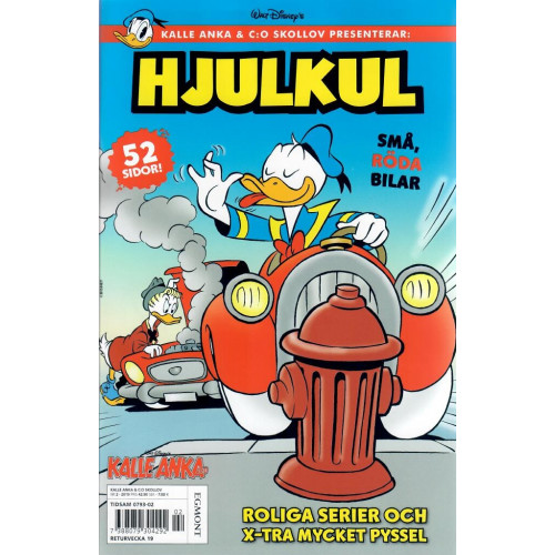 Kalle Anka & Co Skollov presenterar 2019-02 Hjulkul (Bilar)