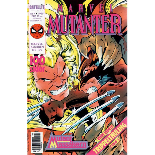 Marvel Mutanter 1990-07