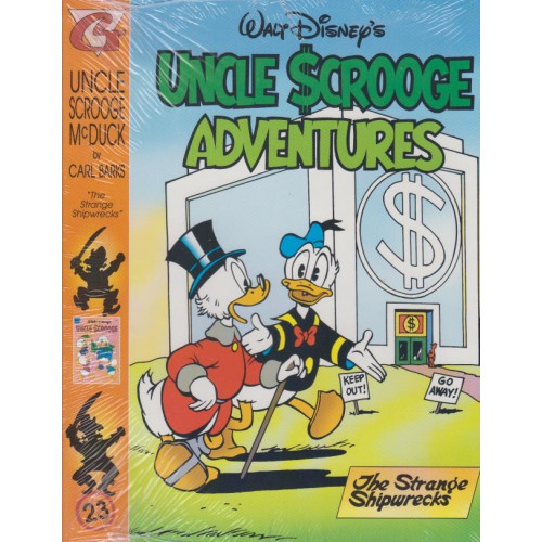 Uncle Scrooge Adventures Vol 23 The Strange Shipwrecks (inkl. samlarkort)