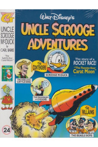 Uncle Scrooge Adventures Vol 24 The Twenty-four Carat Moon (inkl. samlarkort)
