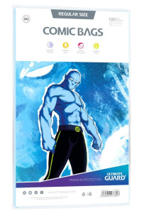 Plastficka Ultimate guard regular size (för svenska serietidningar)
