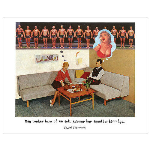 Affisch - Jan Stenmark 'Simultanförmåga' (85165)