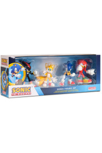 Sonic presentförpackning 4 olika figurer (8 cm)