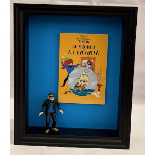 Tintin tavla - enhörningen 20x25x6 cm Tintin tavla - enhörningen 20x25x6 cm
