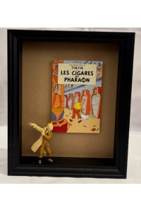 Tintin tavla - faraos 20x25x6 cm Tintin tavla - faraos 20x25x6 cm