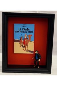 Tintin tavla - krabban 20x25x6 cm Tintin tavla - krabban 20x25x6 cm