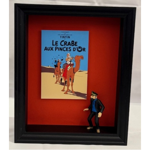 Tintin tavla - krabban 20x25x6 cm Tintin tavla - krabban 20x25x6 cm