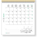 Tintin Väggkalender 2026 (30x30 cm)