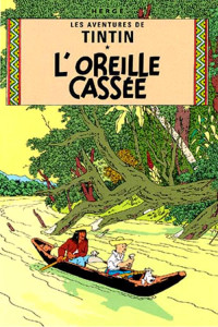Vykort - Det sönderslagna örat (Oreille Casse)
