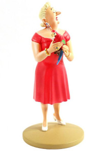 Staty - Madame Castafiore 12 cm i resin