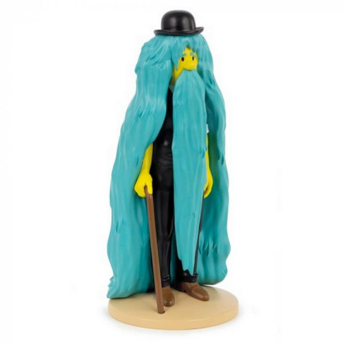 Staty - Dupont med grönt hår och skägg, 12 cm i resin