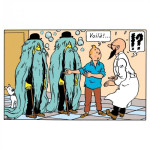 Staty - Dupont med grönt hår och skägg, 12 cm i resin