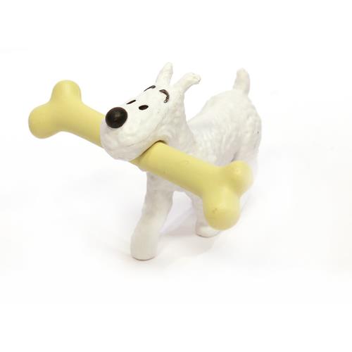 Plastfigur - Milou med ben 4,5 cm 