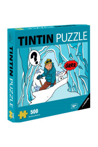 Pussel - Tintin i Tibet, poster medföljer (500 bitar)